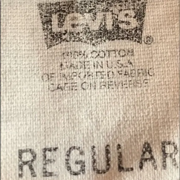 Vintage Levi Bermuda Shorts Rare Orange Label Vintage Made in the USA