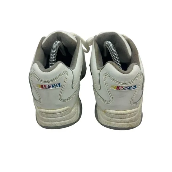 Vintage NASCAR Athletic Shoes Mens 8.5 White Fastlane