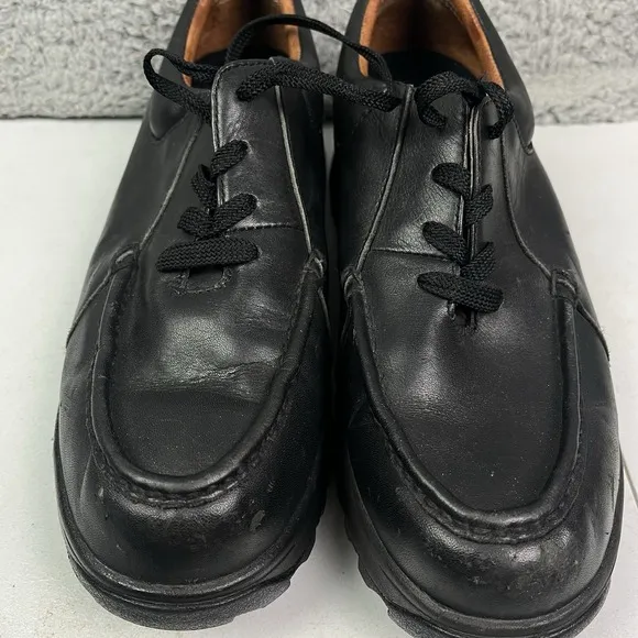 Vintage Nike ACG AIRLINER Boots Shoes Black Leather Low Top Size 9 RARE