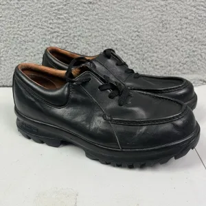 Vintage Nike ACG AIRLINER Boots Shoes Black Leather Low Top Size 9 RARE