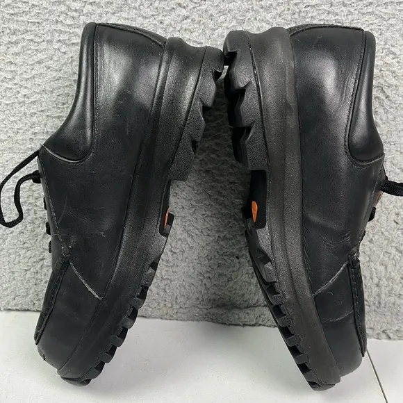 Vintage Nike ACG AIRLINER Boots Shoes Black Leather Low Top Size 9 RARE