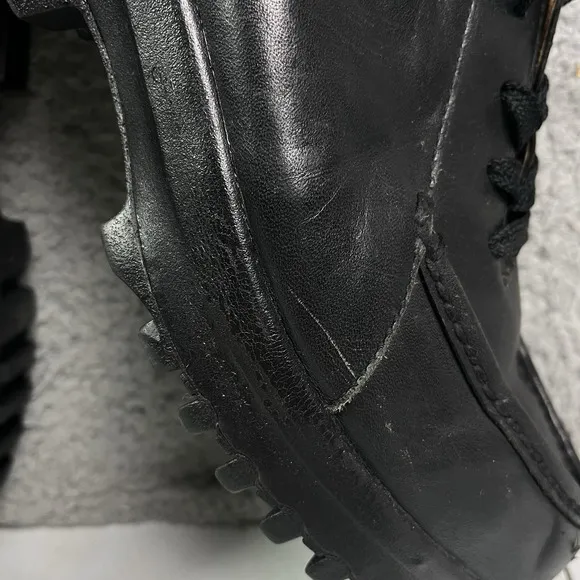 Vintage Nike ACG AIRLINER Boots Shoes Black Leather Low Top Size 9 RARE