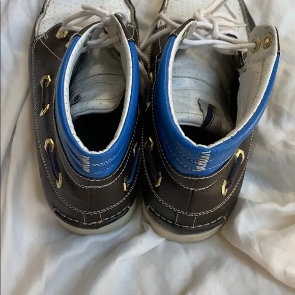Vintage Timberland leather docker boating shoes