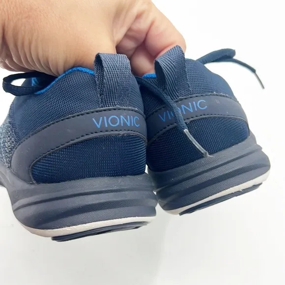 Vionic  335 Adley Sneaker Blue Athletic Running Jogging Shoes Women's 7