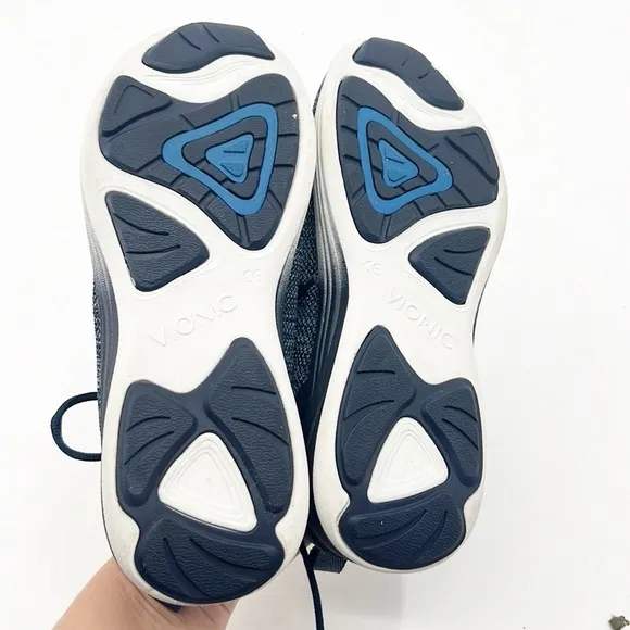 Vionic  335 Adley Sneaker Blue Athletic Running Jogging Shoes Women's 7