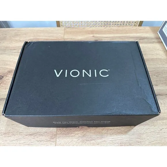 Vionic Arrival Sneakers Mist Knit Mesh Size 6.5 NIB Supportive Comfy for Travel