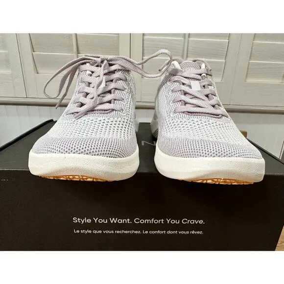 Vionic Arrival Sneakers Mist Knit Mesh Size 6.5 NIB Supportive Comfy for Travel