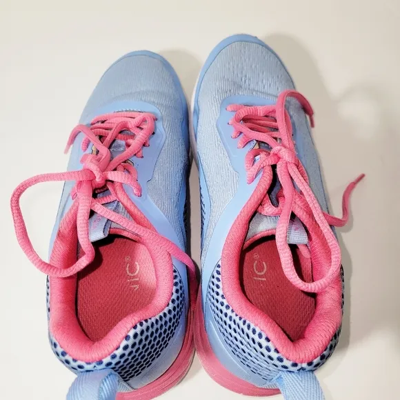 Vionic Women's Agile Jojo Ombre Blue Lace Up Low Top Walking Shoes Size 6.5