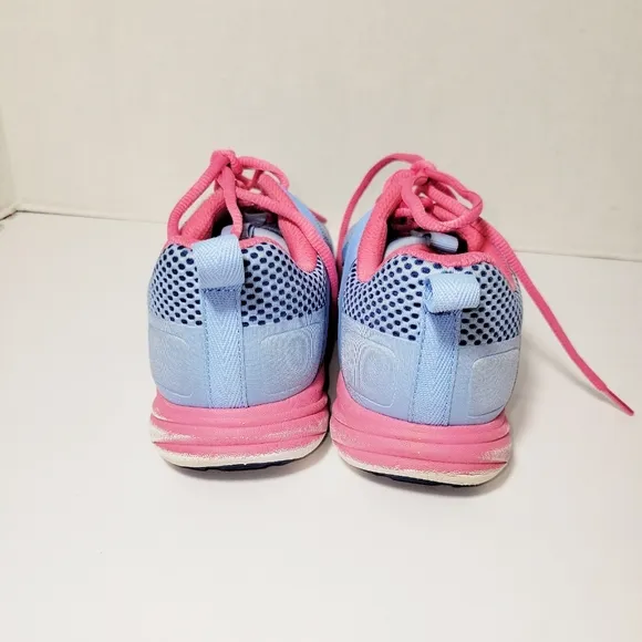 Vionic Women's Agile Jojo Ombre Blue Lace Up Low Top Walking Shoes Size 6.5