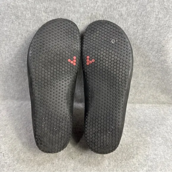 Vivobarfoot Mens Shoes Size 8.5 EU 42 Black Minimalist Slip On Low Top Sneakers