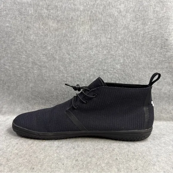 Vivobarfoot Mens Shoes Size 8.5 EU 42 Black Minimalist Slip On Low Top Sneakers