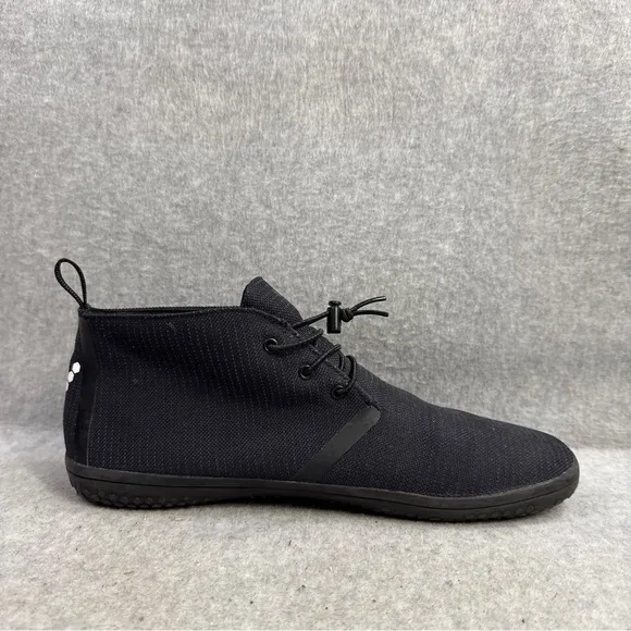 Vivobarfoot Mens Shoes Size 8.5 EU 42 Black Minimalist Slip On Low Top Sneakers