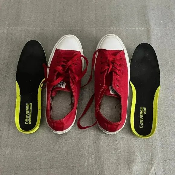 [W9/M7]Converse Chuck Taylor II Low Top Salsa Red/White