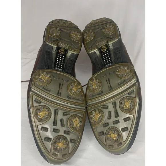 Walter Hagan Men Golf Shoes Size 12M‎ Color Brown