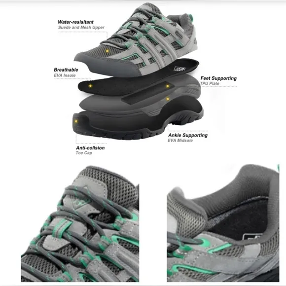 WANTDO - Women's Waterproof Hiking &amp; Trekking Shoes - 8