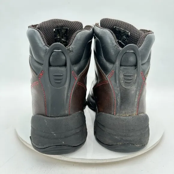 Wolverine Merlin Men Sz 12M Brown Leather Composite Toe 6&quot; Waterproof Work Boot