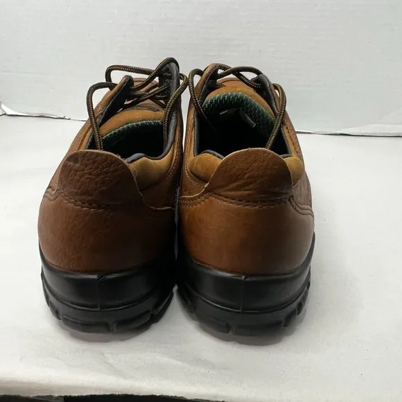 WOLVERINE Raider DuraShock Brown Leather Work Shoes Size 11.5