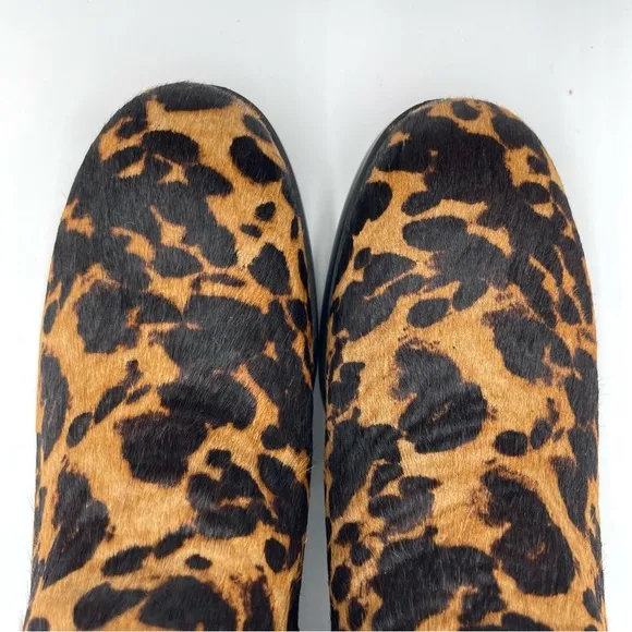 Women S Rockport Larkyn Chelsea Boot Leopard Hair Size 7M NIB