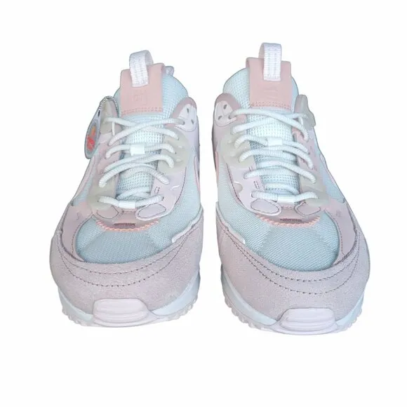 ⭐Women Shoes Sz 7.5 Nike Air Max 90 Futura Barley Rose Pink Sneakers DM9922-104