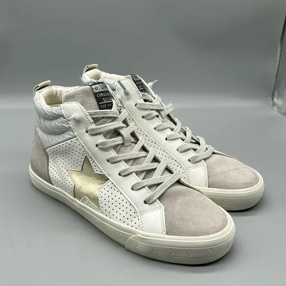 Women Vintage Havana Hi Top Star Sneaker Lester