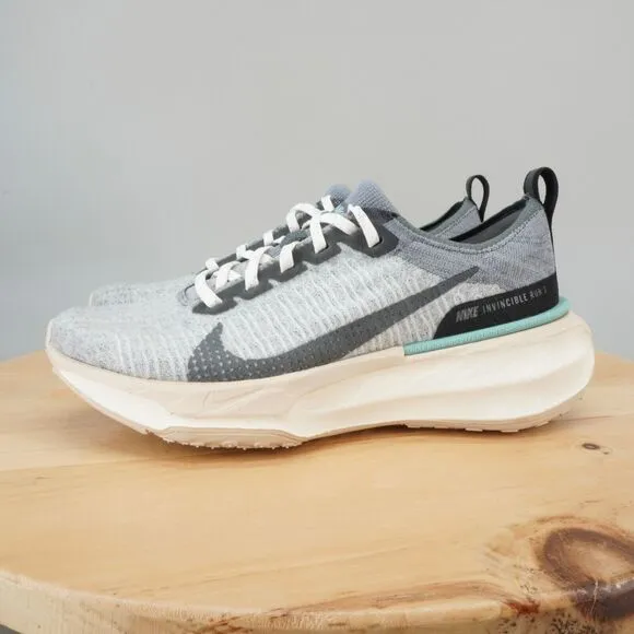 Womens 8.5 / Mens 7 - Nike ZoomX Invincible Run FK 3 Shoes Cool Grey Beige NEW