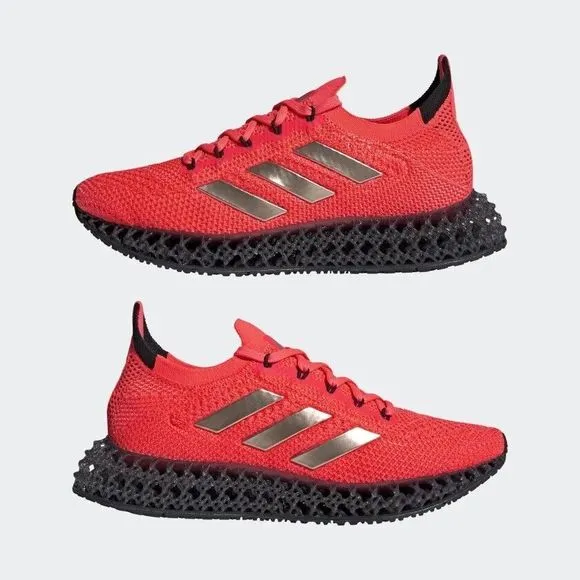 WOMEN'S adidas 4DFWD Running Shoes Turbo Core Black GZ0183