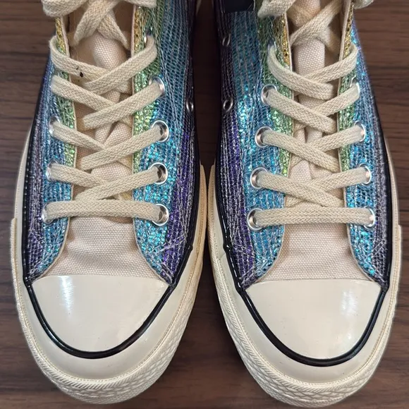 Women’s Limited Edition Miley Cyrus x Chuck 70 Hi 'Pride' Shoes