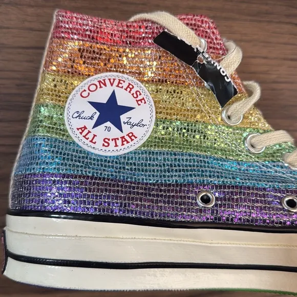 Women’s Limited Edition Miley Cyrus x Chuck 70 Hi 'Pride' Shoes