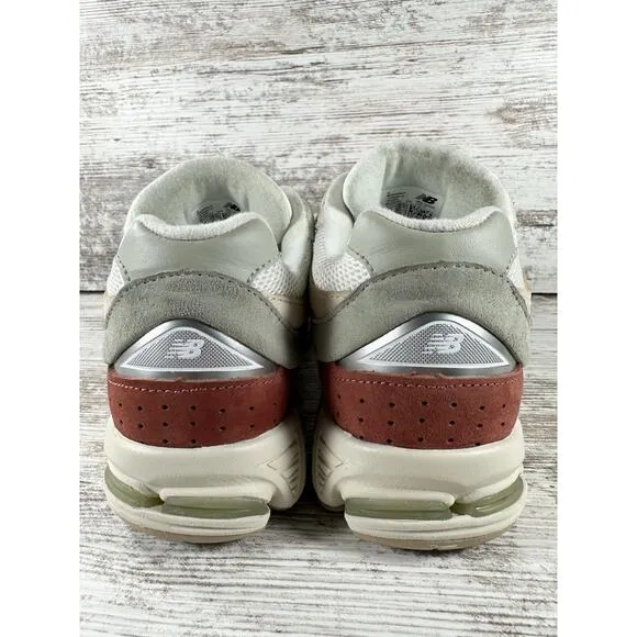 Women's New Balance 2002r Festival Pack Cloud Sage/Burnt Orange Sneakers Sz 7.5D