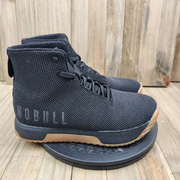 Womens Nobull High Top size 8 Gum Bottom Athletic Trainers Workout Shoes