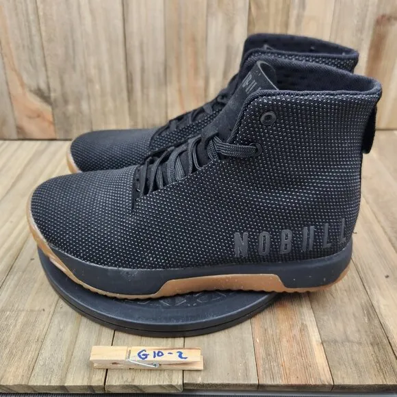 Womens Nobull High Top size 8 Gum Bottom Athletic Trainers Workout Shoes