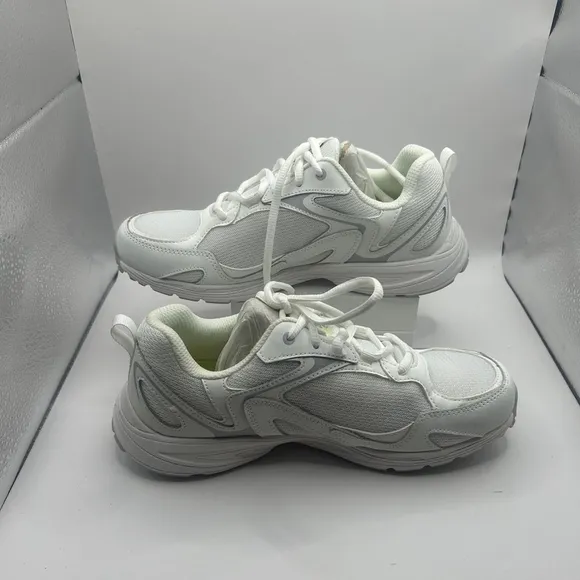 Women's Ryka Sneakers White Grey Size 7W