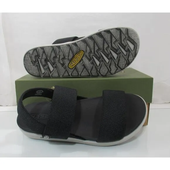 Women's Shoes Keen Elle Backstrap Sport Sandals Comfort Black Size 7.5