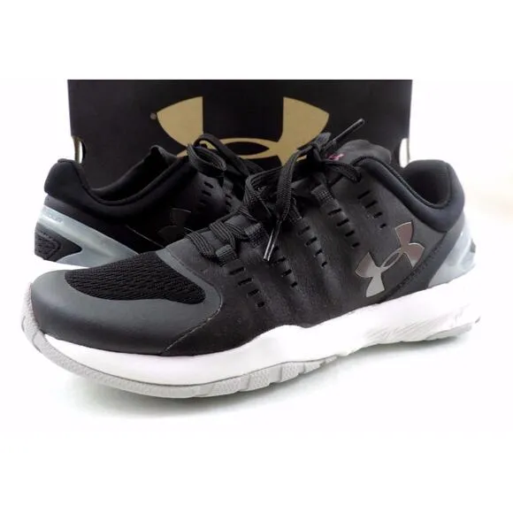 Women's Under Armour Charged Stunner Training Shoes Sneakers Black Size 7
