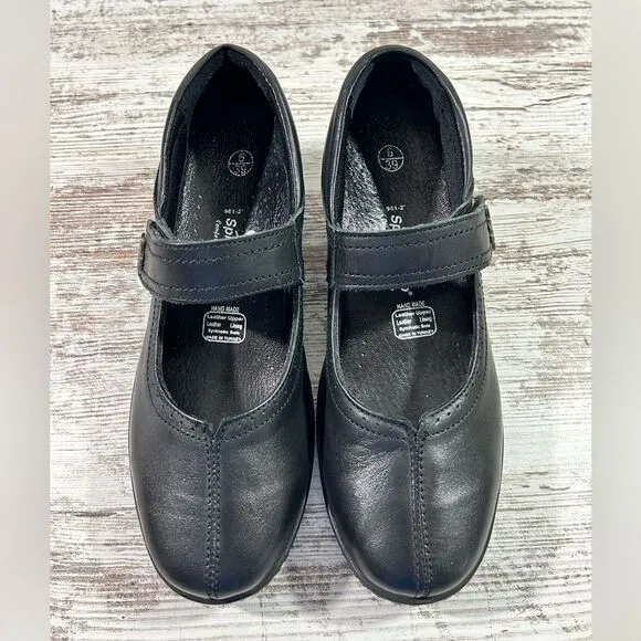 Women’s Spring Step Amparo Comfort shoes Mary Jane black size 6 (39) LIKE NEW