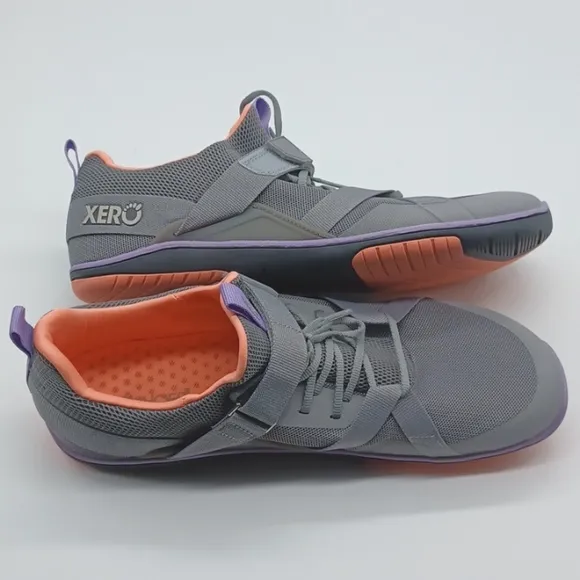 Xero Forza Trainers Sneakers Shoes Zero Drop Barefoot Cross Training 10.5 F Gray