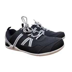 XERO Womens Prio Running Fitness Athletic Shoes US 9.5 Black White Barefoot NEW