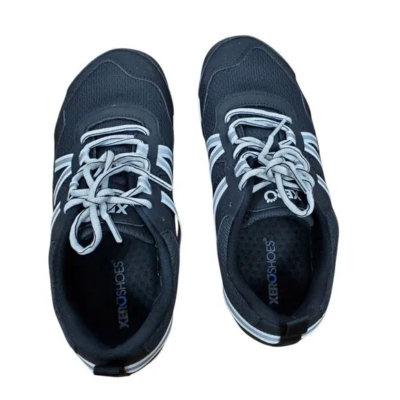 XERO Womens Prio Running Fitness Athletic Shoes US 9.5 Black White Barefoot NEW