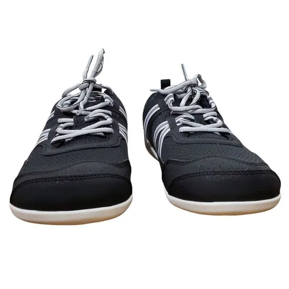 XERO Womens Prio Running Fitness Athletic Shoes US 9.5 Black White Barefoot NEW