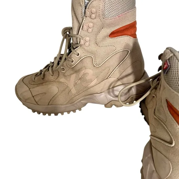 Y-3 Men's Tan High-Top Sneakers