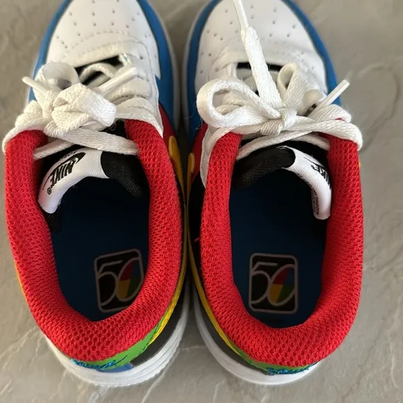 Youth 10 Nike Air Force 1 Low LV8 UNO edition shoes