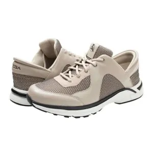 Zeba Hands Free Sneakers Men's 8‎ Beige Low Top Lace Up Activewear Shoes