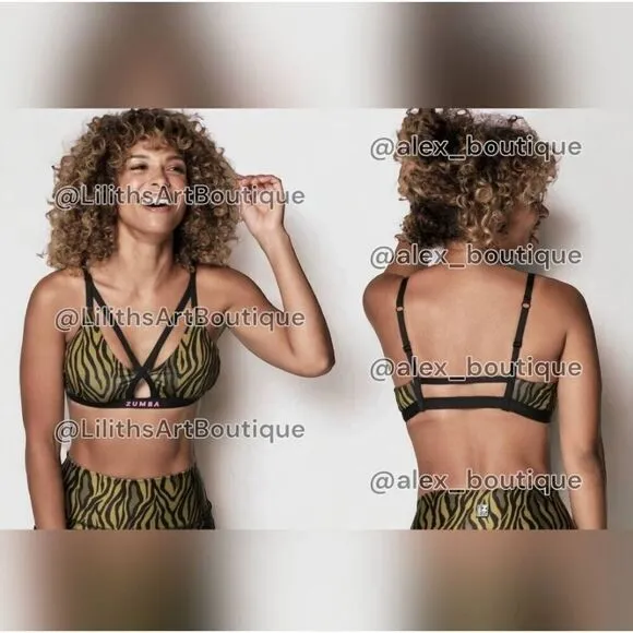 Zumba Sports Bra (G008)- Size M for Women