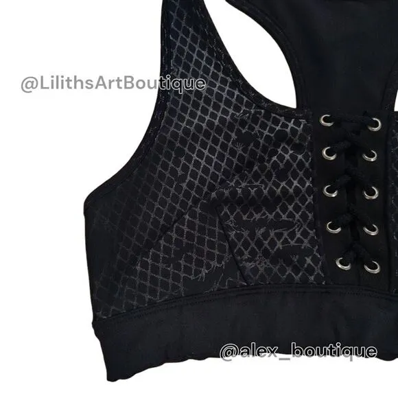 Zumba Drawstring Sports Bra (G002)-Size M for Women