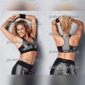 Zumba Drawstring Sports Bra (G002)-Size M for Women